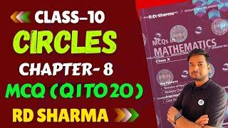 RD Sharma MCQs Solutions Class 10 Ch 8 Circles Multiple Choice Questions latest Edition  CIRCLES