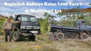 Beginilah Jadinya Kalau L300 Euro 4 di Modifikasi 4x4