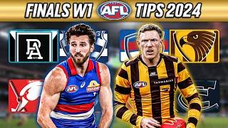 AFL Finals Week 1  Tips & Predictions 2024