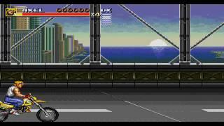 Bare Knuckle III Streets of Rage 3 Motorbike Stages Restored Round 7B The Bridge HD