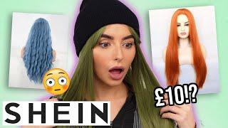 TESTING CHEAP SHEIN WIGS  TRY ON HAUL Why do I kind of love them?