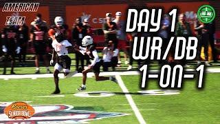 2024 Senior Bowl Coverage Day 1 - WR-vs-DB - American Team 1 on 1