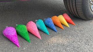 Experiment Car vs Orbeez Balloons  Crushing Crunchy & Soft Things by Car New 2024