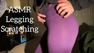 ASMR  Legging Scratching Fabric Sounds