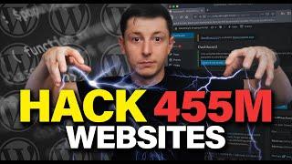 How to HACK 455 MILLION Websites  WordPress Hacking