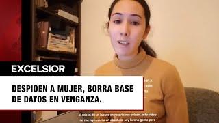 Despiden a mujer tras pedir aumento borra base de datos como venganza