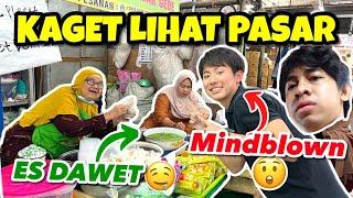 CULTURE SHOCK?? ORANG JEPANG PERTAMA KALI KELILING PASAR INDONESIA BANGET FT. TURAH