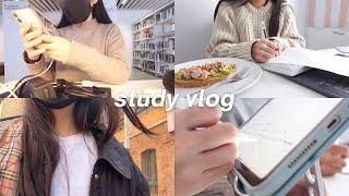 Study vlog  rainy days exams coming booster shot side effects sabotaging my productive week 