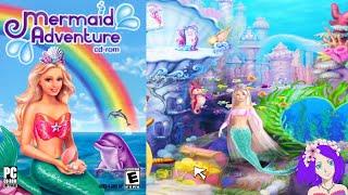 Barbie Mermaid Adventure   PC Gameplay  FULL GAME Walkthrough Part 1  No Commentary