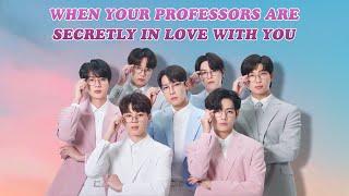 When your professors are secretly in love with you. BTS OT7 ff. Part 2