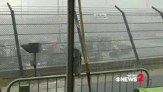 Stormy weather at North Wilkesboro Speedway