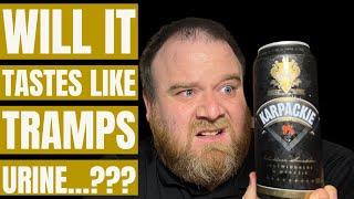 KARPACKIE 9%ABV Polish Lager Beer Review