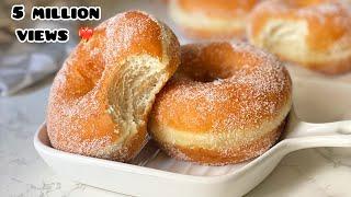 HOW TO MAKE PERFECT SOFT FLUFFY AND AIRY RING DOUGHNUTS 4M+ views 