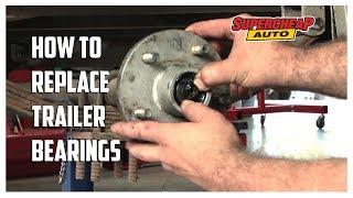 How to - Replace Trailer Wheel Bearings  Supercheap Auto