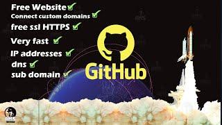 استضافة مجانية مع ssl من github جيت هاب جيت هب  How to Create a Free Website in 2022