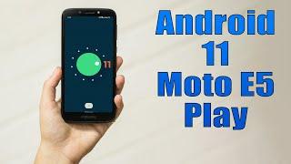 Install Android 11 on Moto E5 Play LineageOS 18.1 - How to Guide