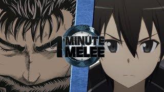 One Minute Melee S5 EP4 - Guts vs Kirito Berserk vs Sword Art Online