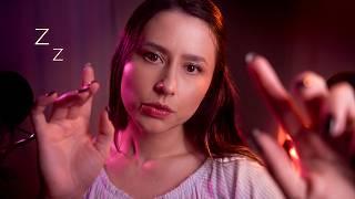 ASMR Hand Movements for Sleep + Mouth Sounds and  Jellyfish Spiral Plucking...
