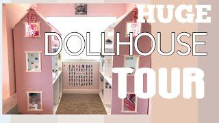 HUGE AMERICAN GIRL DOLLHOUSE TOUR 10+ Rooms?