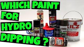 Best Paint for DIY Hydro Dipping + What NOT to use