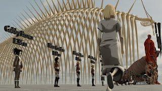 Attack on Titan Size Comparison