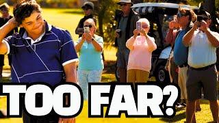 Things get UGLY as Charlie Woods plays first PGA Tour event…