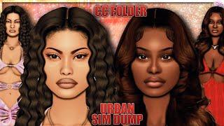 URBAN SIM DUMP 106  - CC & SIM DOWNLOAD  Sims 4 CAS