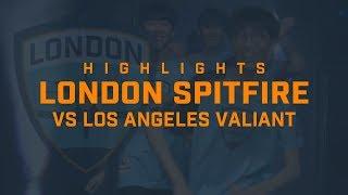 London Spitfire vs Los Angeles Valiant OWL S1 Highlights