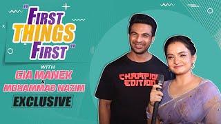 Tera Mera Saath Rahe Fame Gia Manek & Mohammad Nazim Talks About First Things First in Life