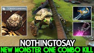 NOTHINGTOSAY Tiny New Monster Mid Lane One Combo Kill Dota 2