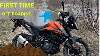 First Time Off Roading 2021 KTM 390 Adventure