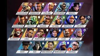 Apex Legends - Every Legend Ability Passive Tactical Ultimate +  Season 0-14 OUTDATED