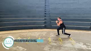 Kettlebell & Hurdles Workout for Sports Performance