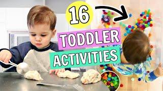 16 Toddler Activities You Can Do at Home  1-2 year olds