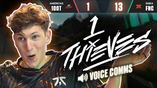 This Is Why Theyre Called 1THIEVES Now...  VOICE COMMS vs 100T