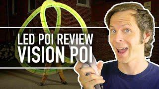 LED Poi Review Spin 9 Vision Poi from Flowtoys