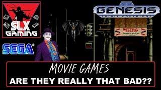 Sega Genesis & Mega Drive Movie Games - Are They Really That Bad??
