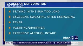 Ask a Specialist Dehydration