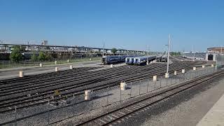 REM light metro testing in Montreal 