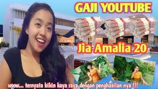 Fantastis  Ternyata Segini Penghasilan JIA AMALIA Dari YouTube terbaru