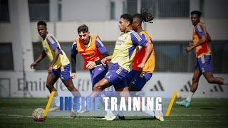 First training session of the week at Real Madrid City