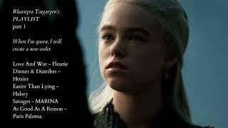 rhaenyra targaryen¹  a playlist