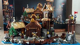 ОБЗОР НОВОГО НАБОРА LEGO IDEAS 21343 ПОЛНЫЙ ОБЗОР ДЕРЕВНИ ВИКИНГОВ️