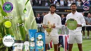 Carlos Alcaraz - Novak Djokovic  Erkekler Final Maçı  Wimbledon 2023