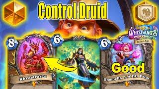 NEW Control Druid Deck is Actually Good To Climb Ranks At Whizbangs Workshop Mini-Set  Hearthstone