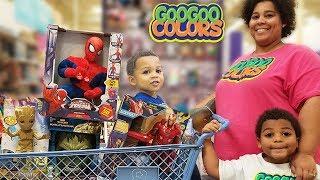 GOO GOO GAGA HELP MOMMY PRETEND SHOP FOR INFINITY AVENGERS PLAY TOYS