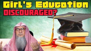 Scholar said women mustnt get education It makes them leaders feel higher than men assim al hakeem