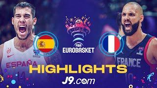 Spain  - France   Final  Game Highlights - FIBA #EuroBasket 2022