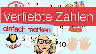 Merkspruch zu den verliebten Zahlen  Klasse 1  Mathematik  Grundschule  Lernen mit Leo