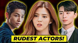 Rudest Korean Actors According to Reporters 2024 UPDATE